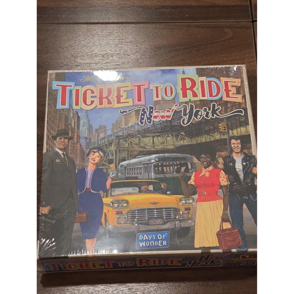 Ticket to Ride: New York City Strategy Board Game BRAND NEW SEALED